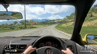 Forza Horizon 5 - Honda Civic Type R 1997 - Cockpit View Gameplay (XSX UHD) [4K60FPS]