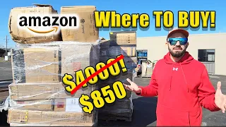 Where TO BUY Amazon Return PALLETS!