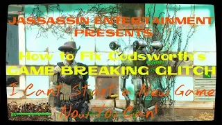 Fallout 4 How to Fix Codsworth's Game Breaking Glitch.