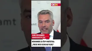 NEHAMMER zu ÖVP-Parteitag: "Freue mich sehr auf KURZ"