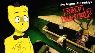 Глитчтрап в Сундуке и Монти 🐊 FNAF Help Wanted 2