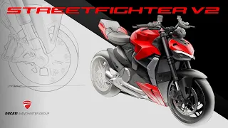 Ducati Streetfighter V2 Close-Up