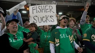 Oakland A's Owner John Fisher responds to calls by fans to 'SELL' the team