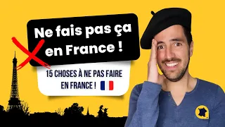 ❌😱 Ne fais pas ça en France ! | Les plus grosses ERREURS que les touristes commettent en France.