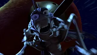 A Bug's Life Hopper Gets Chomped