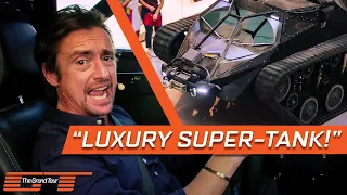 Richard Hammond Drives a Ripsaw Tank Through a Shopping Mall | The Grand Tour