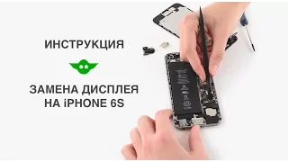 Замена дисплея на iPhone 6s | Как заменить дисплей на Айфон 6s инструкция