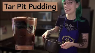 Un'goro Tar Pit Pudding from the Hearthstone Cookbook - October 2020 Baking Stream VoD