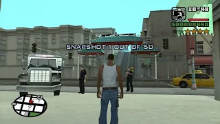 How to take Snapshot #18 at the beginning of the game - GTA San Andreas