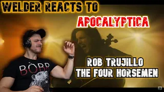 Welder Reacts to Apocalyptica - The Four Horsemen ft. Rob Trujillo