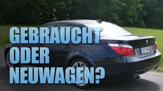 Gebraucht oder Neuwagen? BMW 5er Unterhaltskosten nach einem Jahr und 10.000 KM