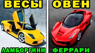 Какая Машина тебе Подходит по Знаку Зодиака? Tesla, Ferrari, Lamborghini, BMW, Mazda, Toyota, Jaguar