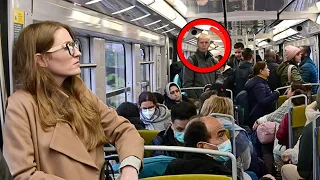 Man Keeps Staring at Woman – She Bursts Into Tears When She Finds Out Why