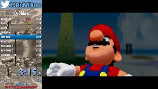 10 Shines Speedrun in 7:38 - Super Mario Sunshine