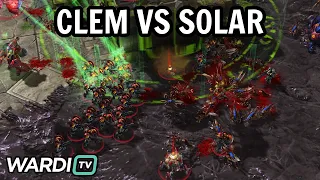 Clem vs Solar (TvZ) - $15,000 WardiTV Championship Playoffs [StarCraft 2]