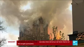 EN IMAGES - Incendie de la cathédrale Notre-Dame de Paris