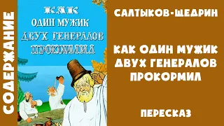 Краткое содержание "Повесть о том, как один мужик двух генералов прокормил" - Михаил Салтыков-Щедрин