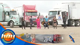 Gabriel Soto nos muestra el camión que será suyo en 'Mi camino es amarte' | Programa hoy