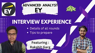 EY Interview Experience | How to be Advanced Analyst at EY | Advanced Analyst| #placements | #2023