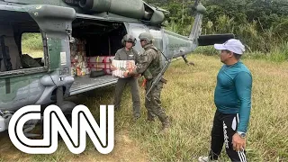 Força Aérea monta hospital de campanha para yanomamis em Roraima | CNN NOVO DIA