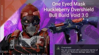 Huckleberry One Eyed Mask Overshield Bull Build Is Insane in Crucible! (Highlights & Tips)