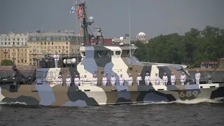День Военно-морского флота России Санкт-Петербург 2019 год
