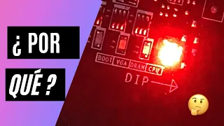 Motherboard se queda en led CPU, ¿POR QUE?