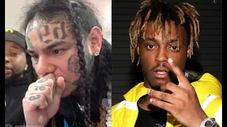 6ix9ine Reads His Last Conversation With Juice WRLD “This Is Why I Respect Him”