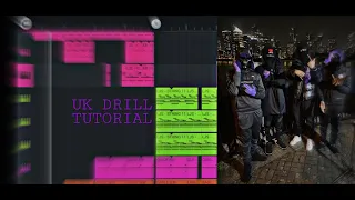 HOW TO MAKE A DARK UK DRILL BEAT IN FL STUDIO MOBILE