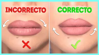 ERRORES A EVITAR PARA QUE NO TE QUEDEN CAIDOS LOS LABIOS