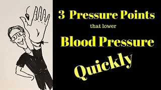 3 PRESSURE POINTS that lower blood pressure QUICKLY