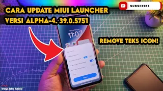 CARA INSTALL MIUI LAUNCHER TERBARU! FITUR BARU DAN CARA MENAMBAHKAN WIDGET IPHONE MIUI LAUNCHER