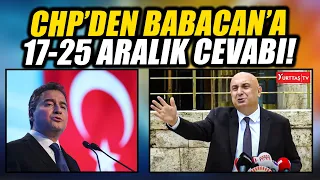 Engin Özkoç'tan Ali Babacan'a 17-25 Aralık Yanıtı!