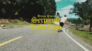 "Thrilling Longboard Raw Run on La Serpiente | Bryan Rivera Shreds Downhill"