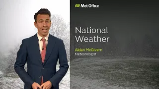 17/01/23 - Cold with wintry showers continuing - Afternoon Weather Forecast UK - Met Office Weather