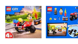 Lego studio | Lego City 60410 | Rescue motorcycle | Flixsurstudio