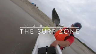 Paddle Your Surfski Out Through The Surf Zone