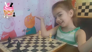 КАК ХОДИТ ШАХМАТНЫЙ СЛОН. Как Играть в Шахматы. Видео для Детей. Chess for children.