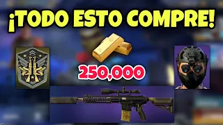 Gaste 250,000 de oro en Modern Strike Online 🤑