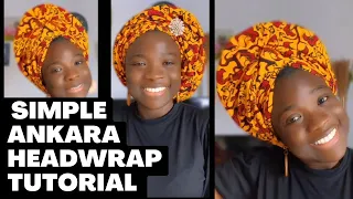 QUICK & EASY TURBAN HEADWRAP TUTORIAL