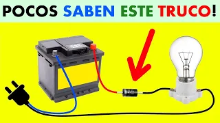 Como cargar la batería de tu auto en casa con simple truco!