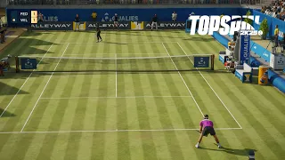 Top Spin 2K25 - Roger Federer Vs Serena Williams - HYPER TIE BREAK - Brighton Arena (PS5)