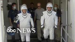 Inside last minute preparations for historic SpaceX launch l GMA