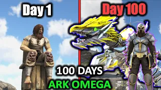 Sinh tồn 100 ngày trong ARK Omega siêu dễ đến phá game