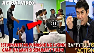 Viral! ESTUDYANTE PUMASOK NG LASING SA ESKWELEHAN|RAFFY TULFO IN ACTION