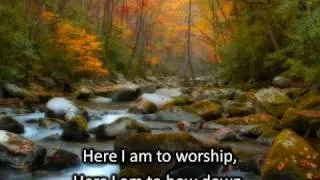 Here I am to Worship - Tim Hughes (with lyrics)