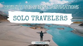 World's Top Safest Destinations for Solo Travelers #solotraveler #solotravel #safestcountries