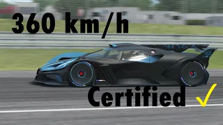 How fast was the Bugatti Bolide during its demo lap ? | Analysis ✓