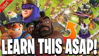 Learn Queen Charge Hybrid ASAP for More 3 STARS In Clash Of Clans