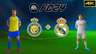 FC 24 - AL NASSR vs. REAL MADRID - Ronaldo vs. Modric - [4K]